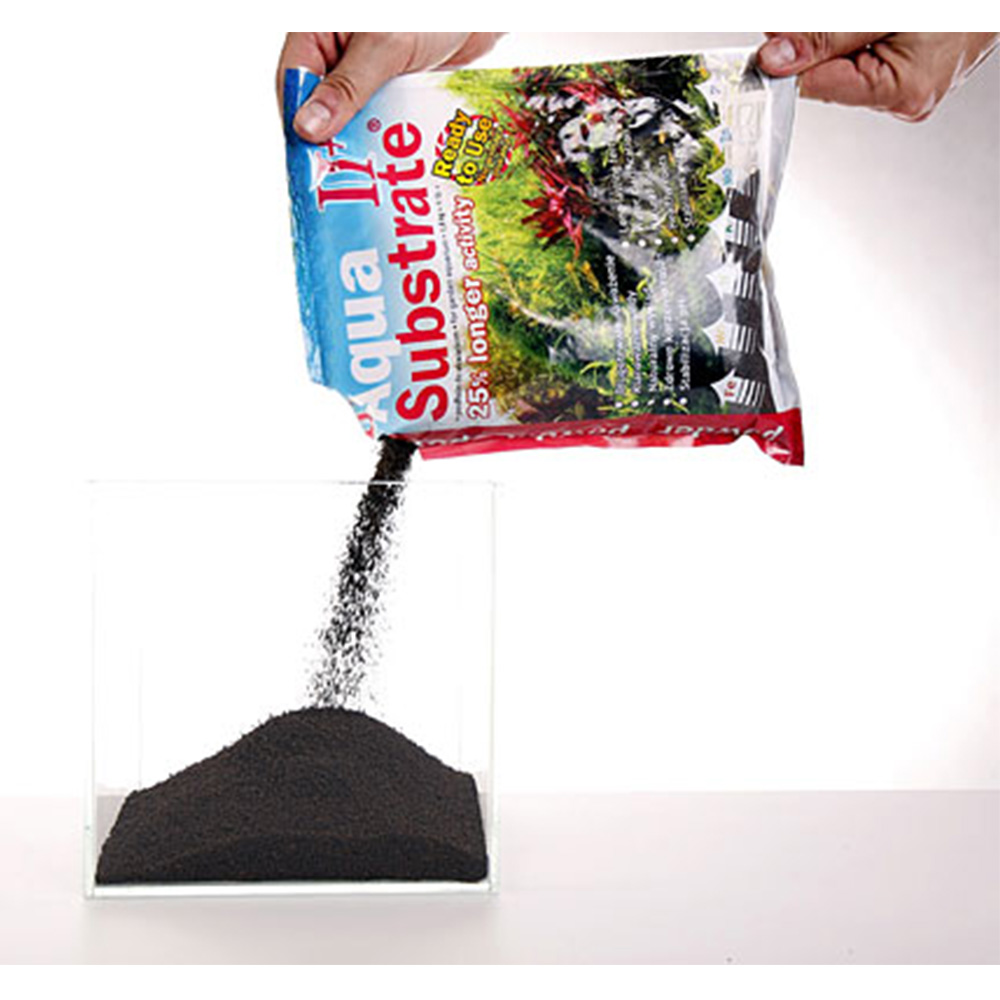 Aqua Art AquaSubstrate II+ Powder 1,8kg Czarne Podłoże Aktywne Nano do Akwarium.jpg